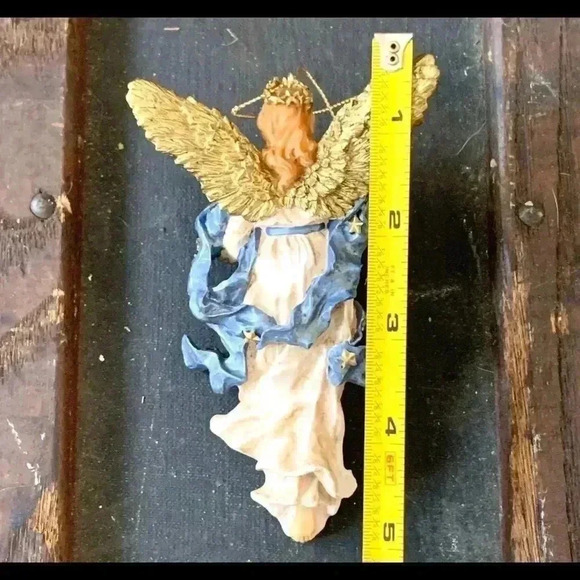 Vintage Trumpet Angel Ornament - Picture 6 of 9